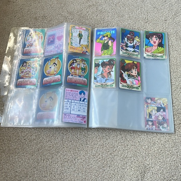Set of Assorted Vintage 1990s Sailor Moon Trading Cards - Picture 9 of 17